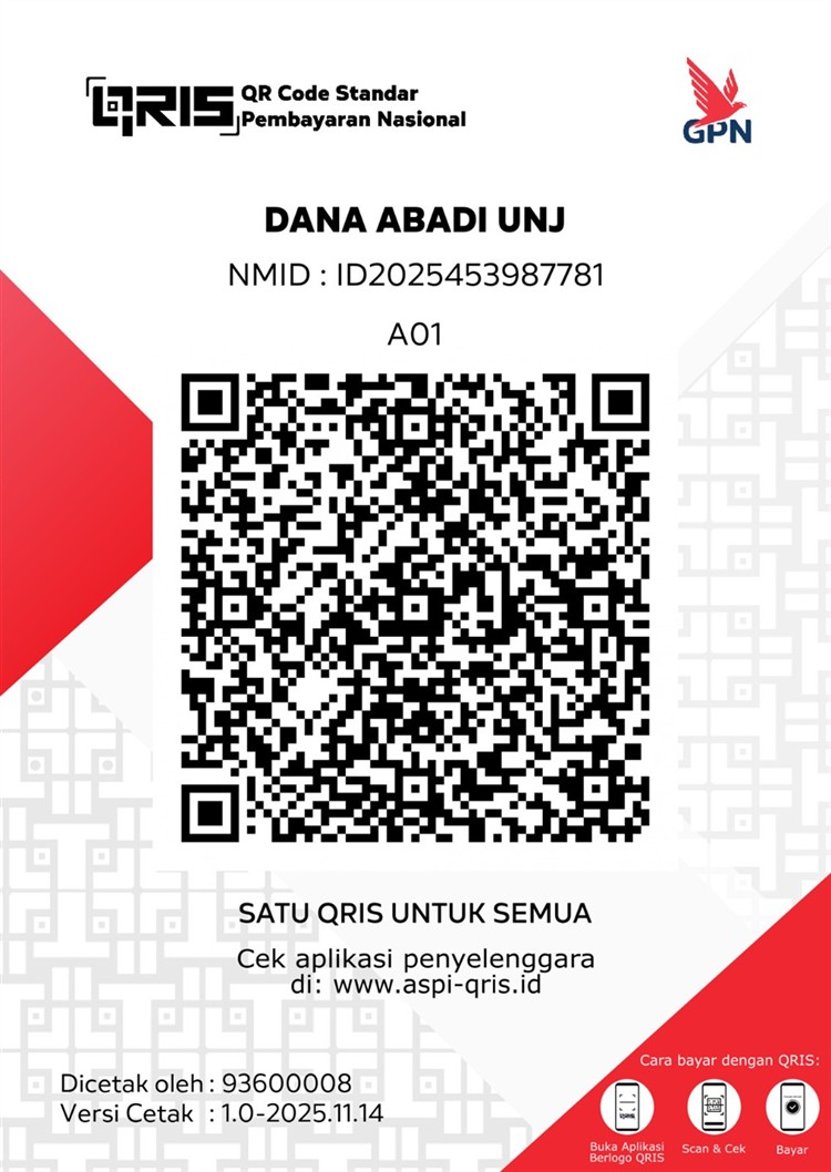 QR Code Pembayaran Dana Abadi UNJ